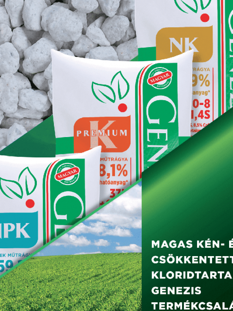 Új poliszulfát alapú Genezis termékek lassú kibocsátású kéntartalommal!